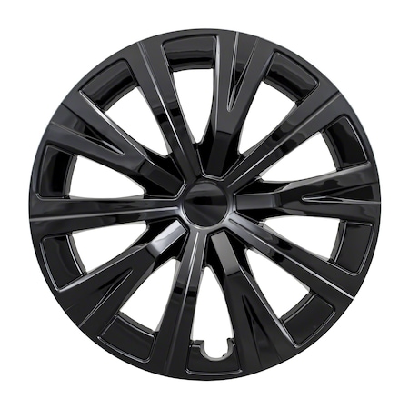 Coast2Coast 16", 10 Spoke, Gloss Black, Plastic, Set Of 4 IWC53016BLK